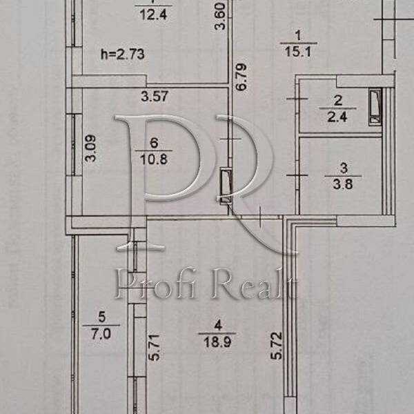 Продаж 2-кімнатної квартири 70 м², Тираспольська вулиця, 52