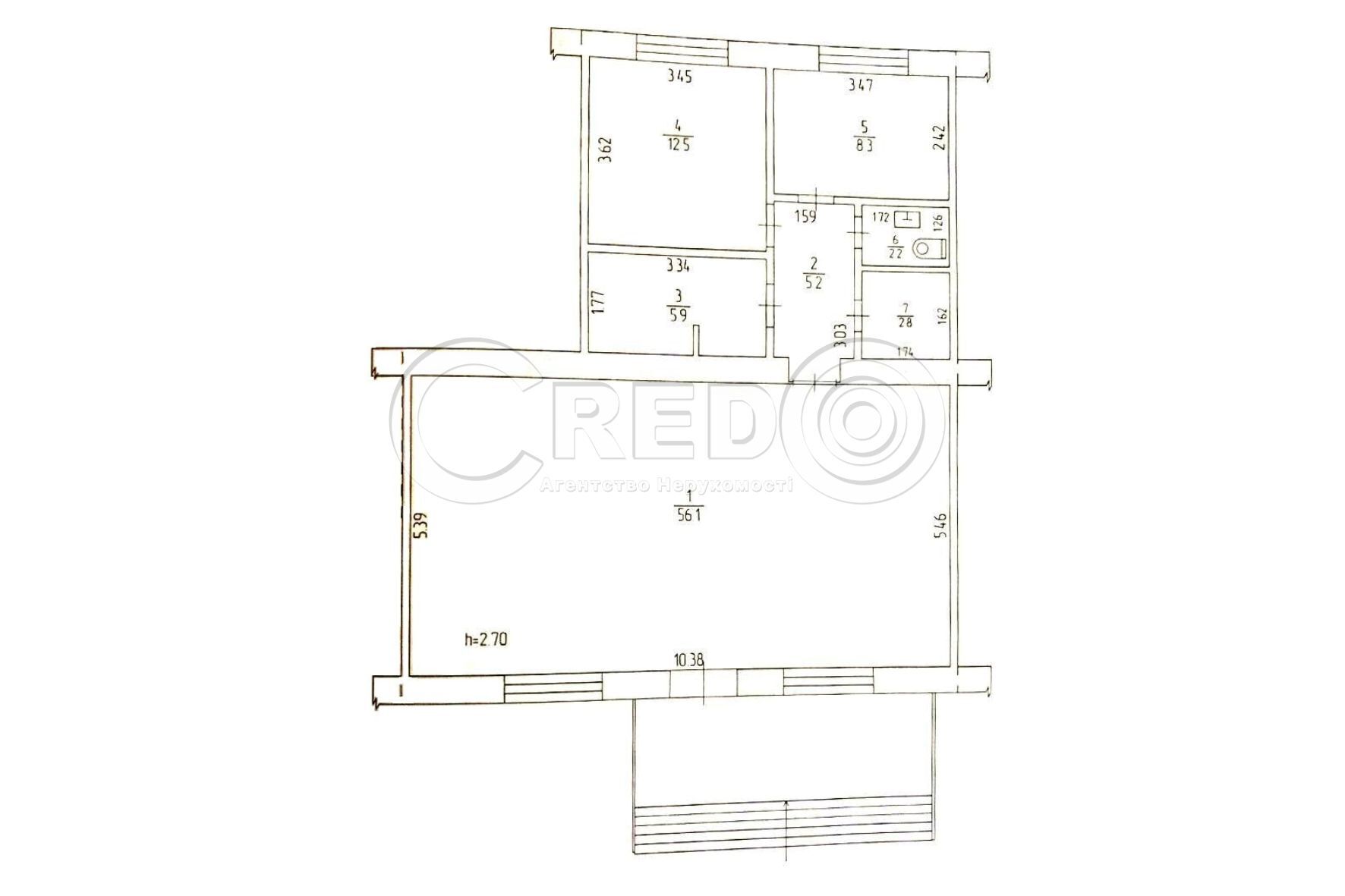Аренда торгового помещения 93 м², Костенко ул.