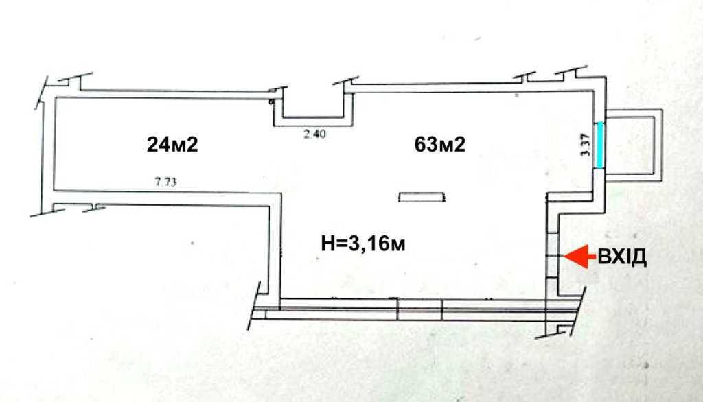 Аренда другого торгового помещения 88 м², Никольско-Слободская ул., 13