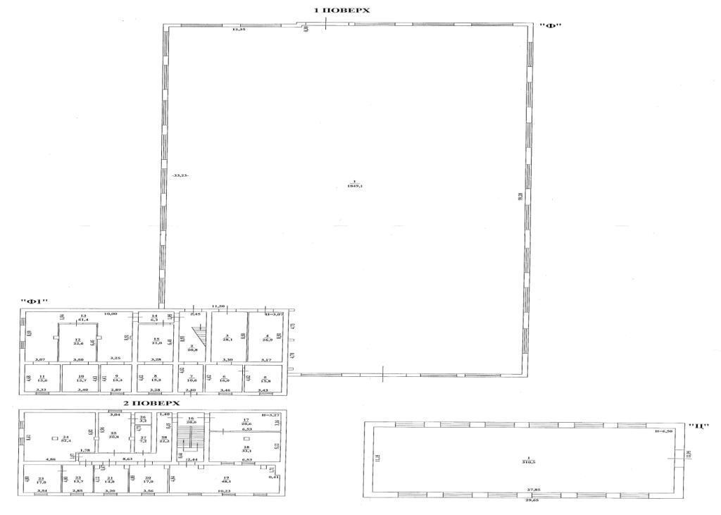 Продаж приміщення вільного призначення 2429.1 м², Косовская вул.