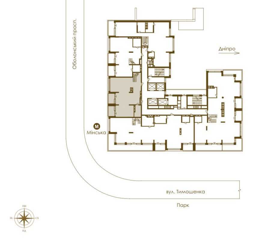 Продажа 5-комнатной квартиры 336.84 м², Оболонский просп., 26