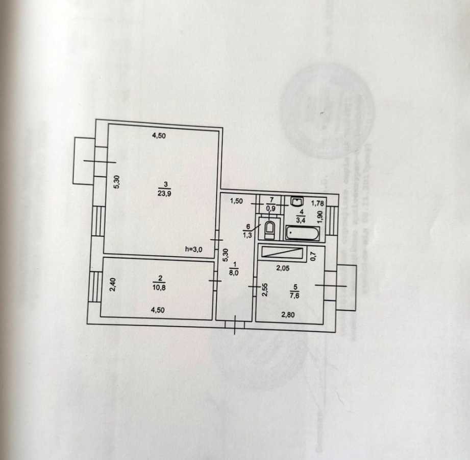 Продажа 2-комнатной квартиры 57.1 м², Тараса Шевченко ул., 27/29