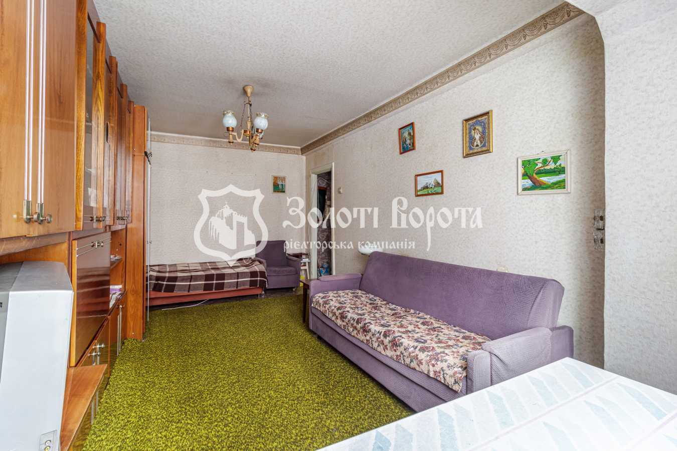 Продажа 1-комнатной квартиры 32 м², 31/2