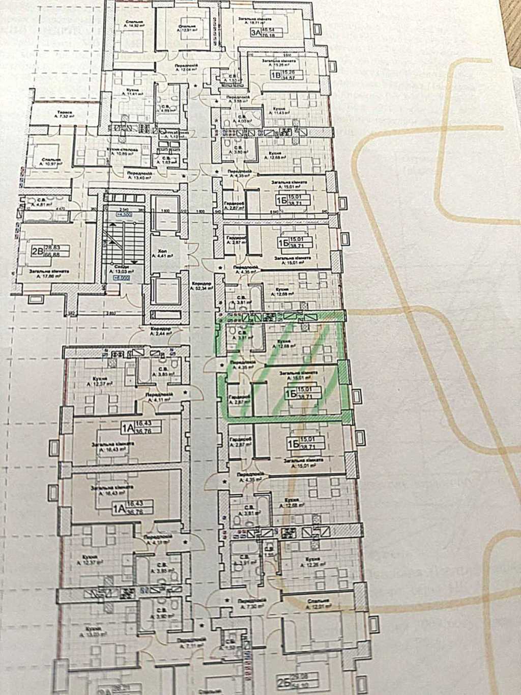 Продажа 1-комнатной квартиры 38.71 м², Олексы Тихого пер., 2 К1