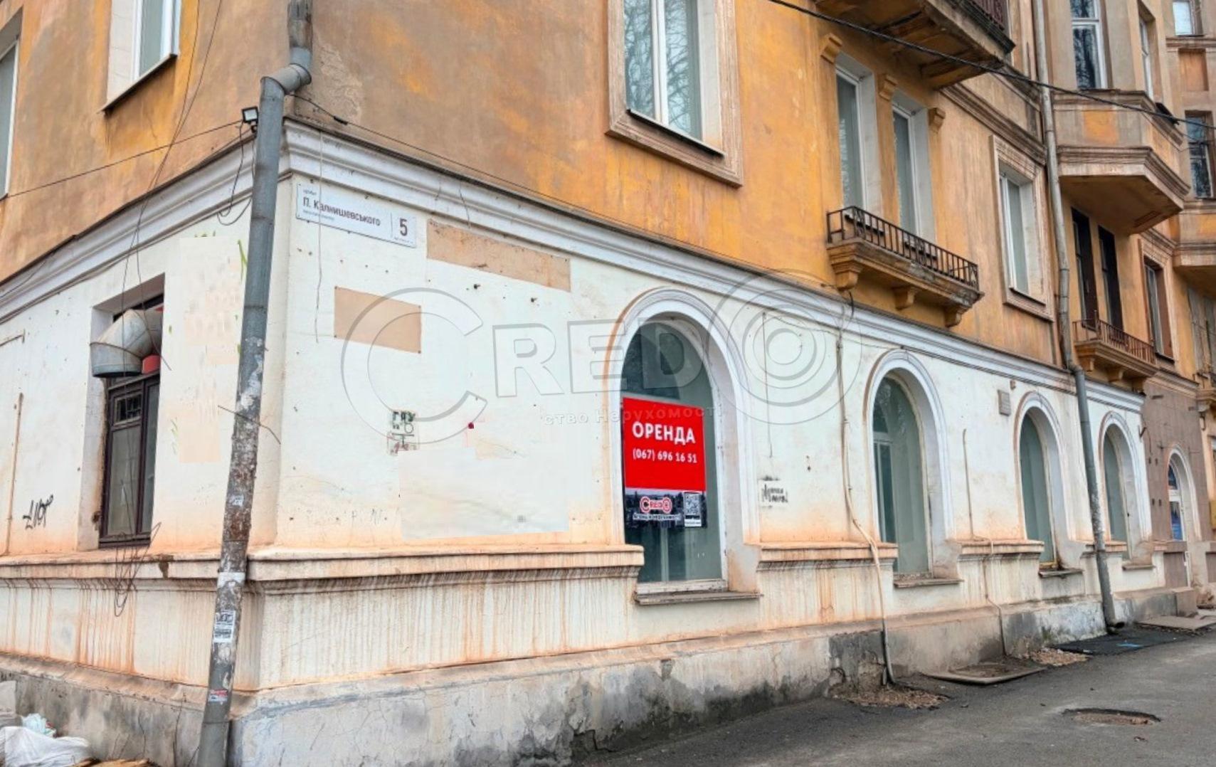 Аренда магазина 100 м², Петра Калнышевского ул.