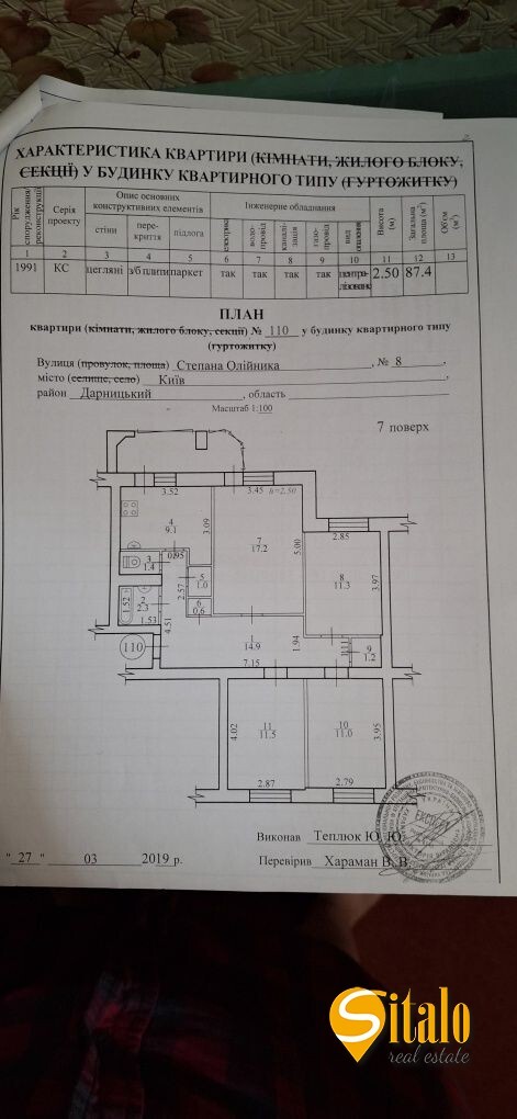 Продажа 4-комнатной квартиры 87 м², Степана Олейника ул., 8