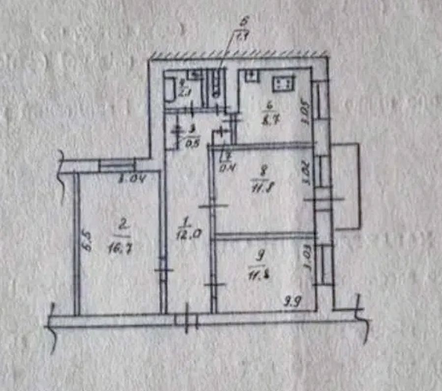 Продажа 3-комнатной квартиры 67 м², Маршала Малиновского ул., 60