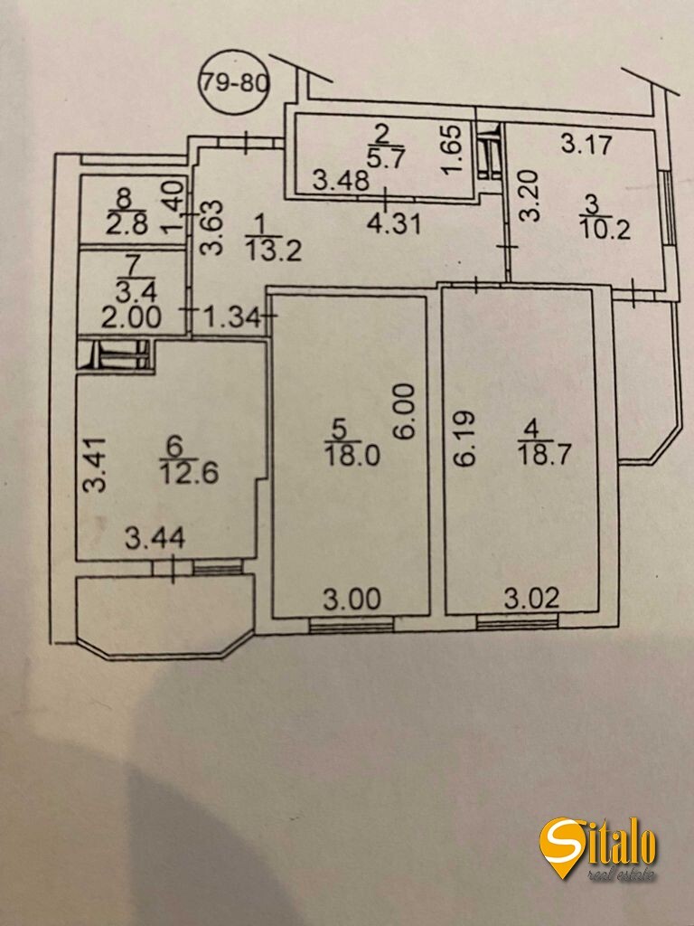 Продажа 3-комнатной квартиры 87.5 м², Ярослава Гашека бул.