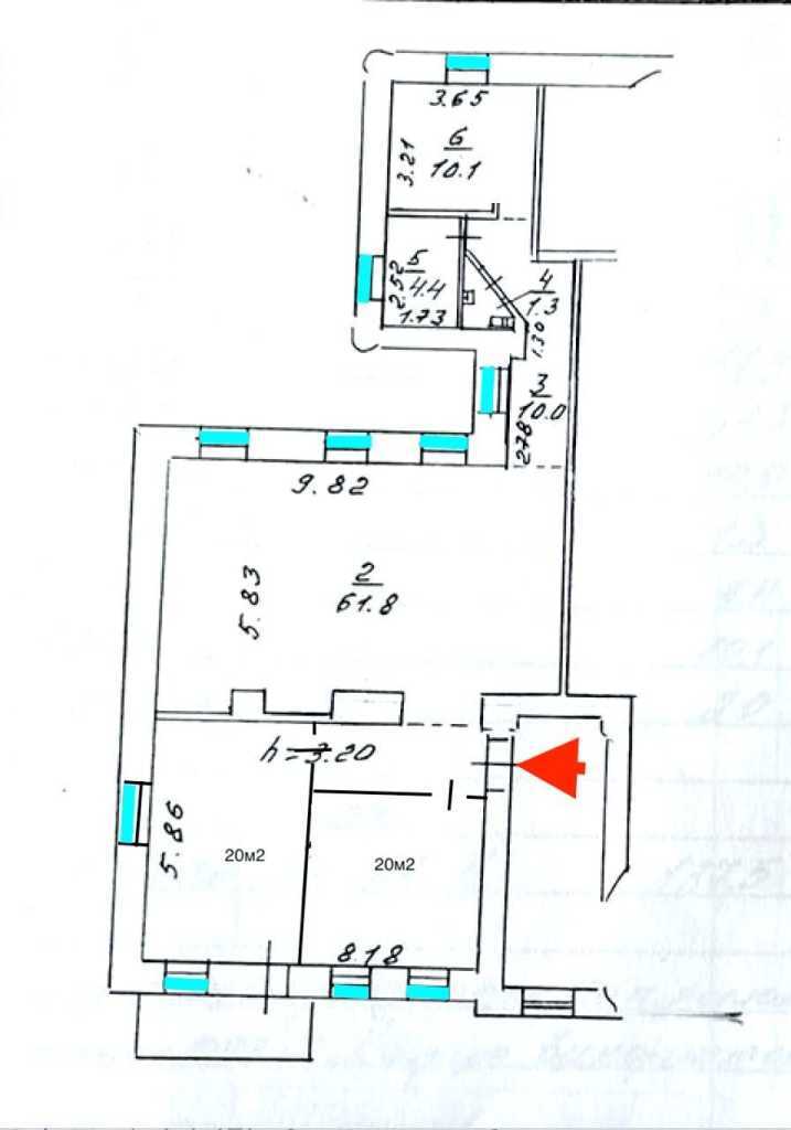 Оренда офісу 137 м², Шота Руставелі вул., 15