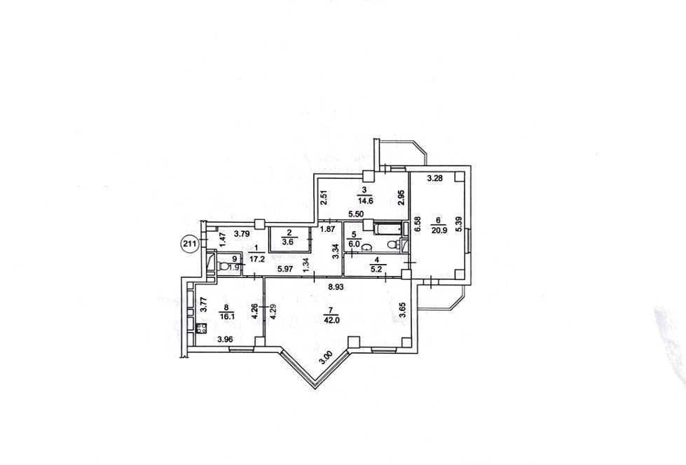 Продажа 3-комнатной квартиры 129.9 м², Курська, 13