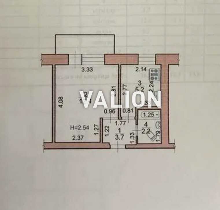Продажа 1-комнатной квартиры 26 м², Евгения Харченко ул., 27