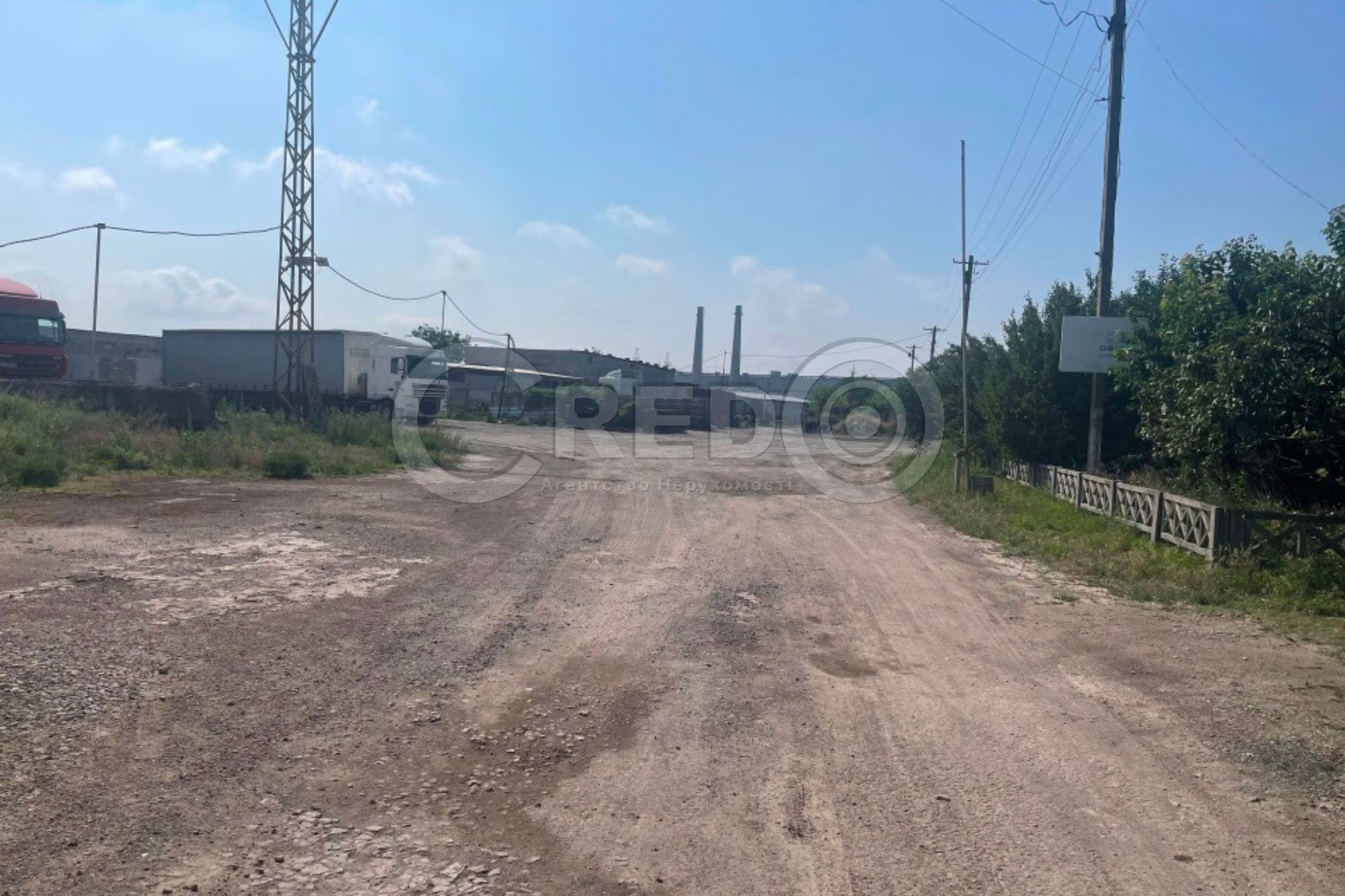 Продажа участка для строительства производства 89 соток, Вільне