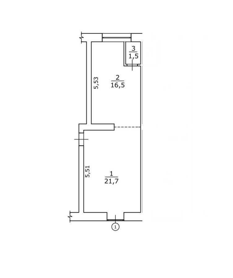 Аренда другого торгового помещения 40 м², Німанська