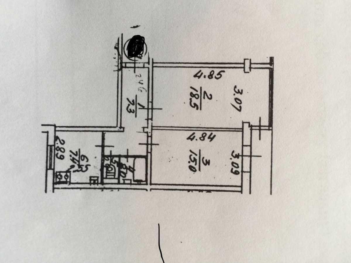 Продаж 2-кімнатної квартири 56 м², Березняківська вул., 12
