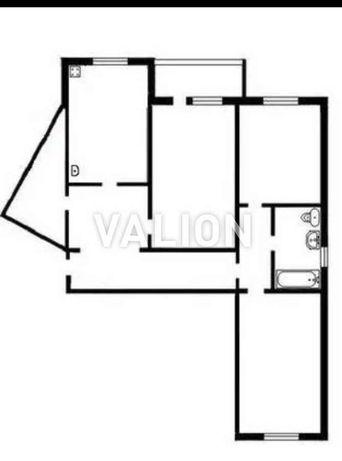 Продаж 3-кімнатної квартири 90.7 м², Петра Григоренка просп., 12