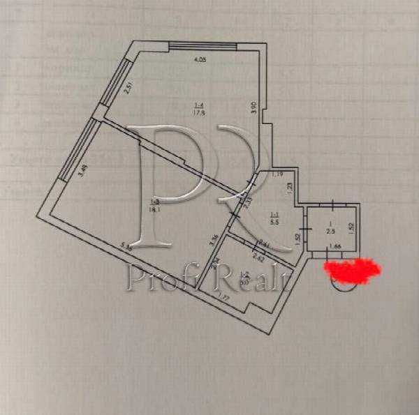 Продаж 1-кімнатної квартири 49 м², Причальна вул., 14