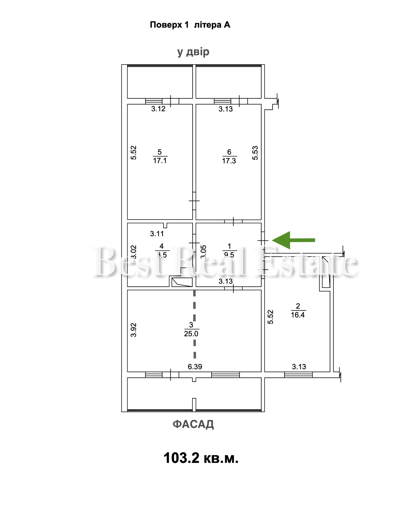 Продаж приміщення вільного призначення 103.2 м², Леваневського вул., 7