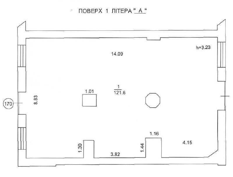 Продажа здания другого назначения 277 м², Берестейський, 45