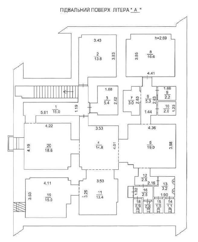 Продажа здания другого назначения 277 м², Берестейський, 45