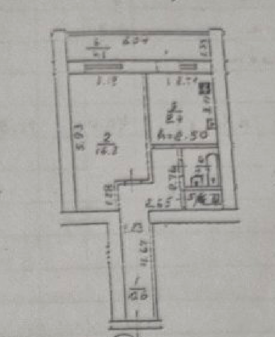 Продаж 1-кімнатної квартири 44 м², Зоряний бул., 1