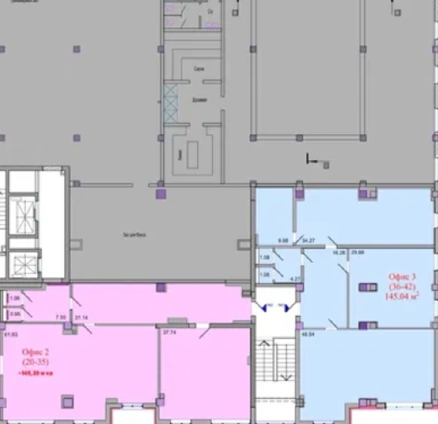 Аренда офиса 145 м², Асташкина ул.