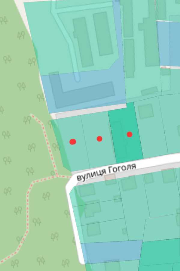Продаж ділянки під індивідуальне житлове будівництво 40.5 соток, Гоголя вул.
