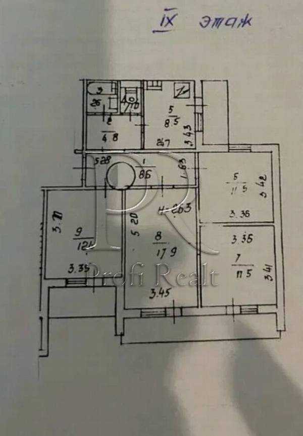 Продажа 4-комнатной квартиры 89 м², Михаила Гришко ул., 8А