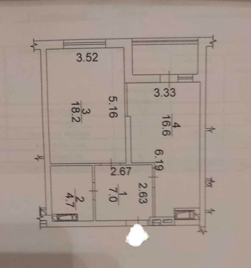 Аренда 1-комнатной квартиры 51 м², Академика Заболотного ул., 15Б