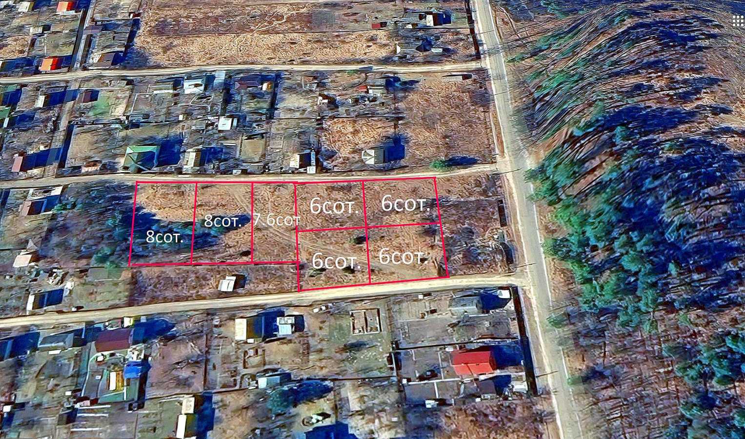 Продаж ділянки під індивідуальне житлове будівництво 6 соток, Миколаївська