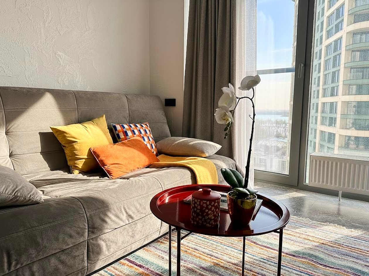 2-комнатная квартира посуточно 56 м², Набережная Победы ул., 7