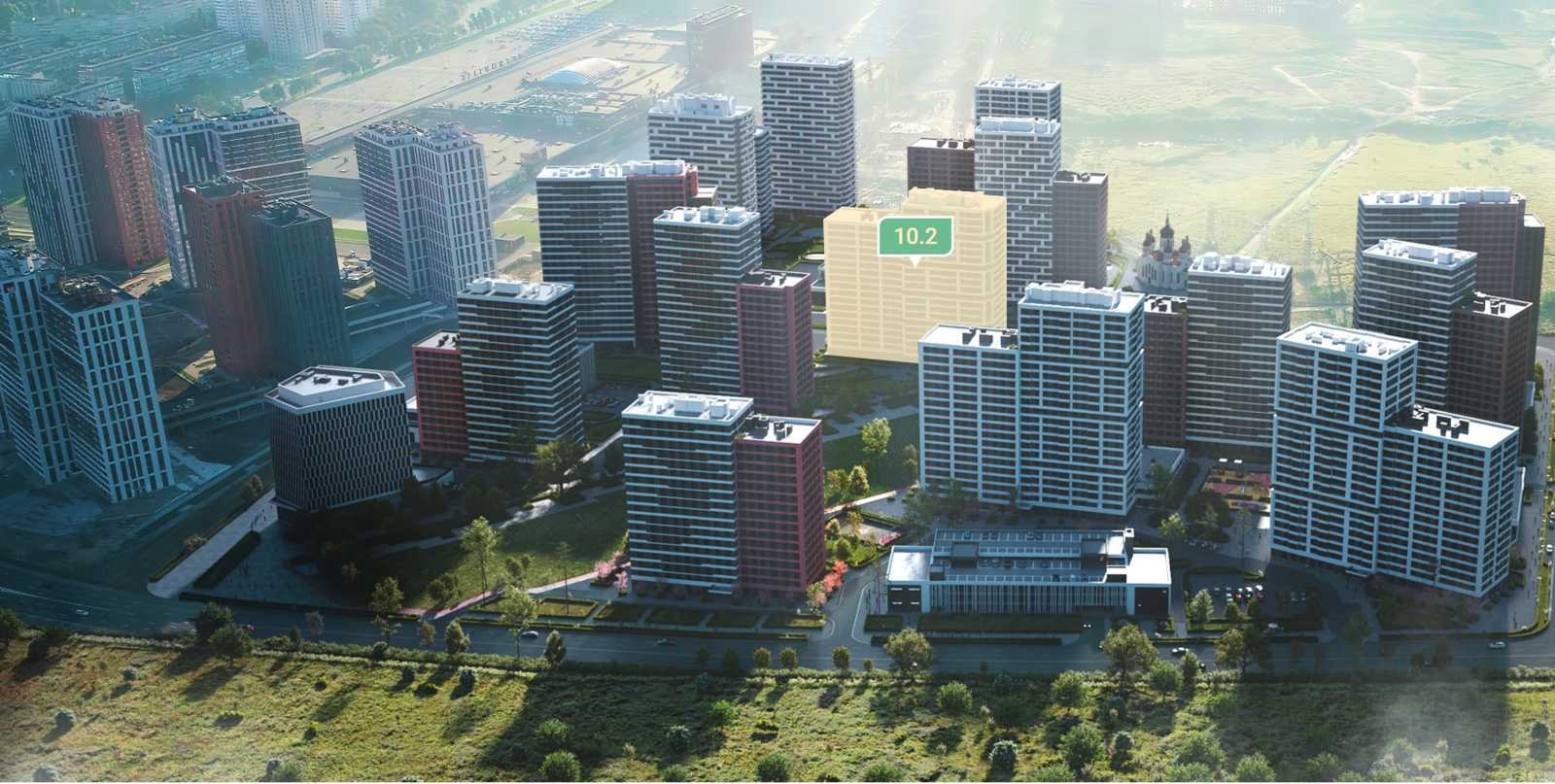 Продажа 1-комнатной квартиры 44.41 м², Александра Олеся ул., 10-2