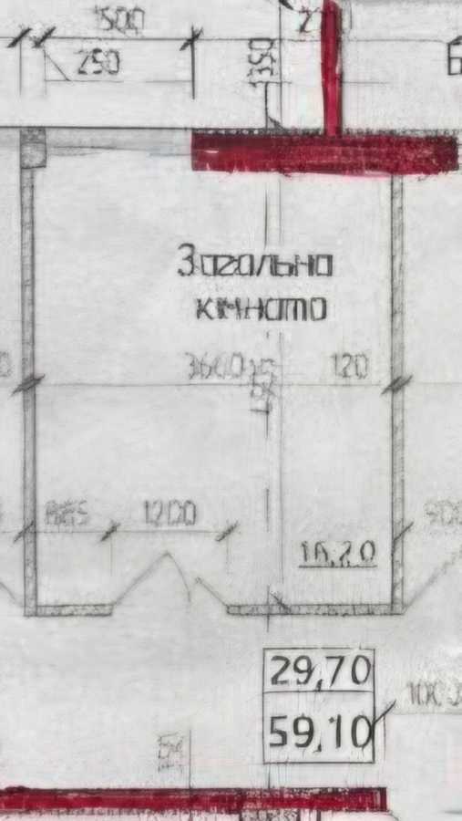 Продажа 2-комнатной квартиры 59.1 м², Русская ул., 236Б