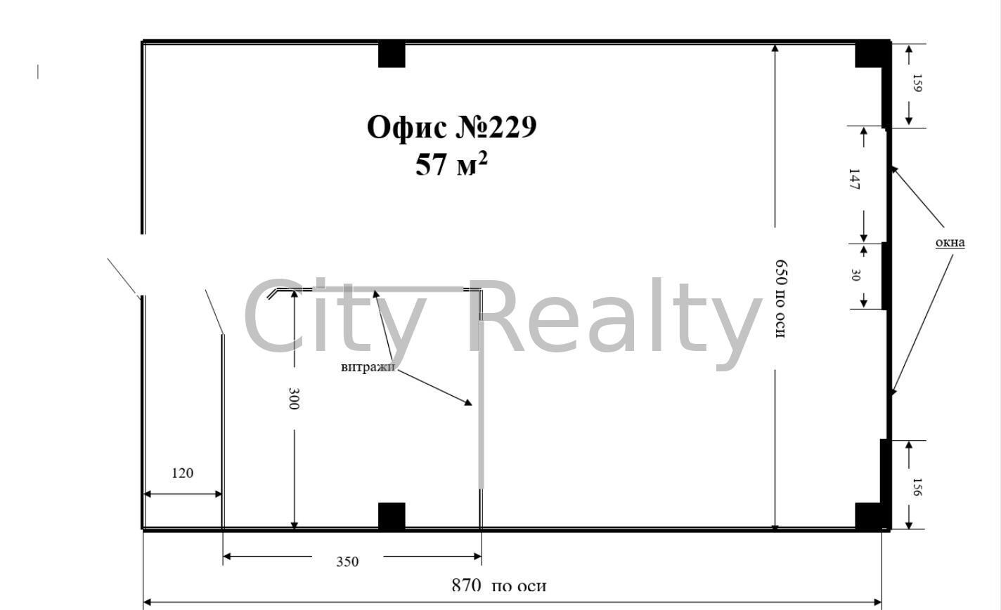 Оренда офісу 57 м², Вікентія Хвойки вул., 18/14