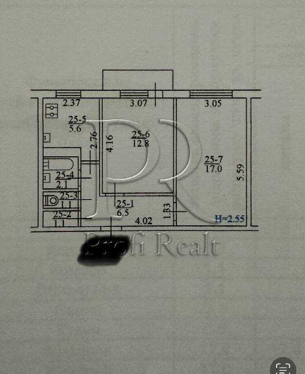 Продаж 2-кімнатної квартири 47 м², Генерала Потапова вул., 4
