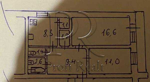 Продажа 2-комнатной квартиры 54 м², Валерия Лобановского просп., 96