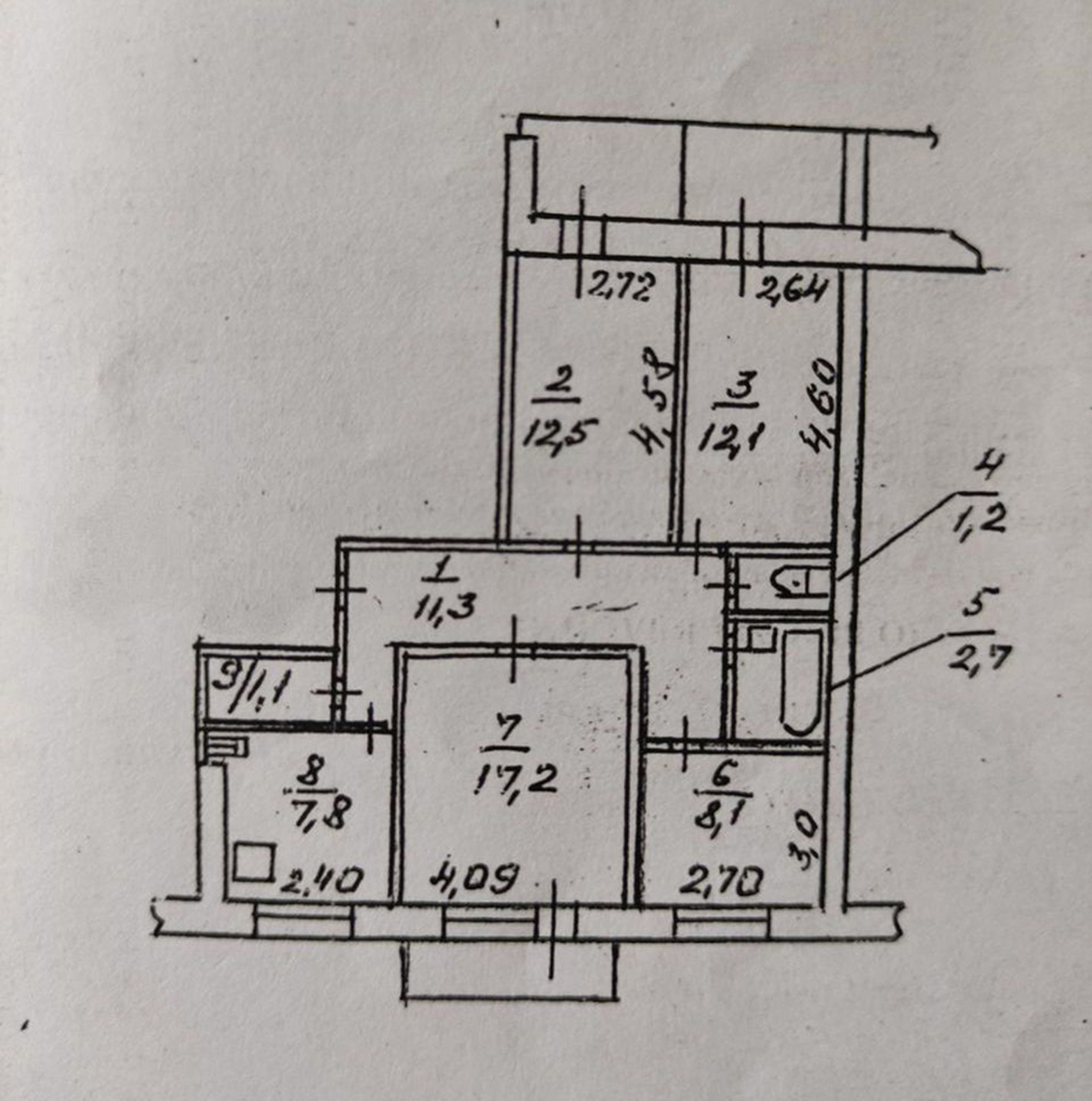 Продаж 4-кімнатної квартири 80 м², Березинська вул., 35