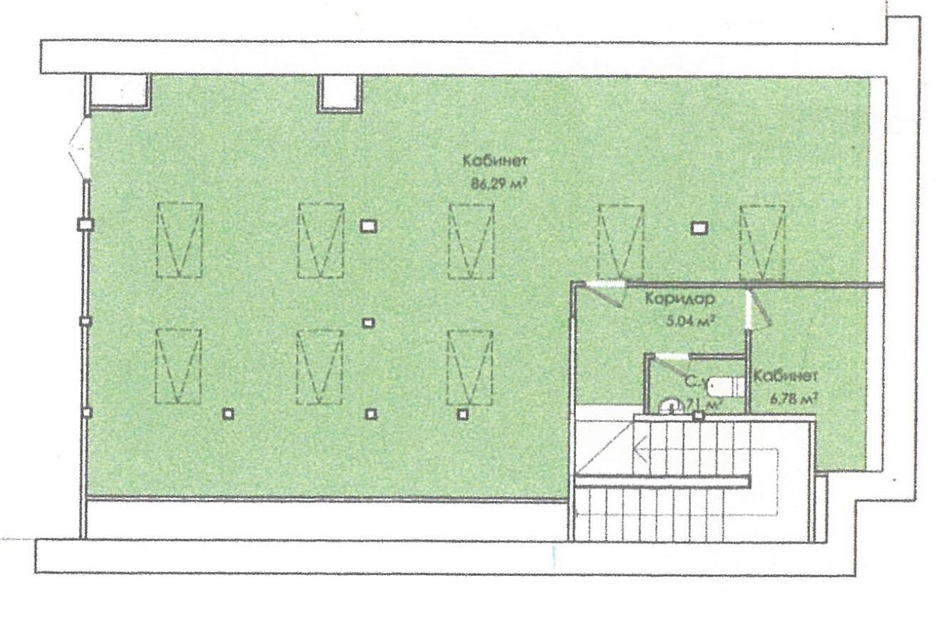 Аренда помещения свободного назначения 100 м², Андрея Фабра ул., 2