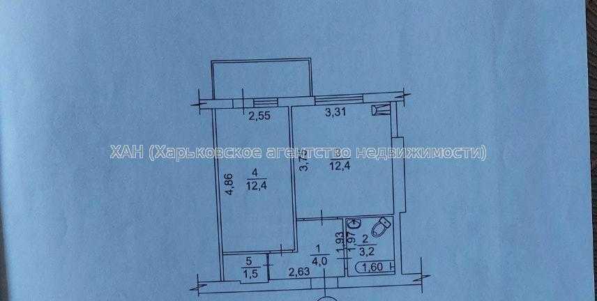 Продаж 1-кімнатної квартири 37.3 м², Бібліка вул., 4