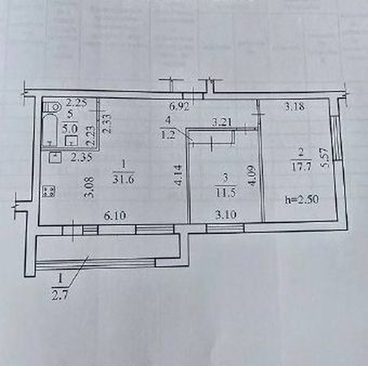 Продажа 3-комнатной квартиры 70 м², Кавалерийская ул., 9