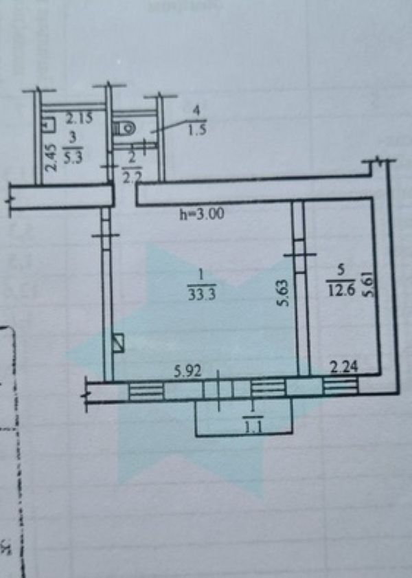 Продажа офиса 56 м², Староказацкая ул.