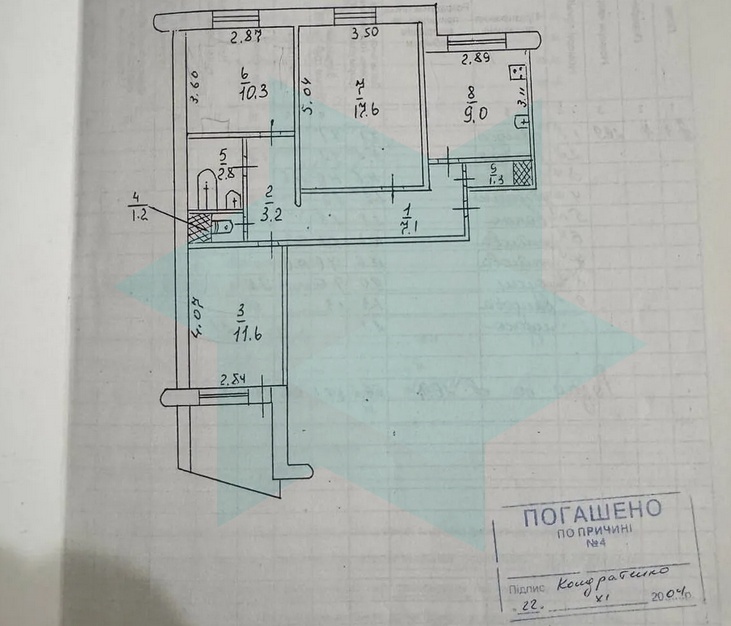 Продаж 3-кімнатної квартири 66 м², Героїв просп., 46