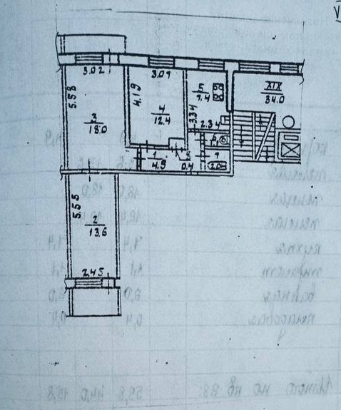 Продаж 3-кімнатної квартири 60 м², Полонської-Василенко вул., 6