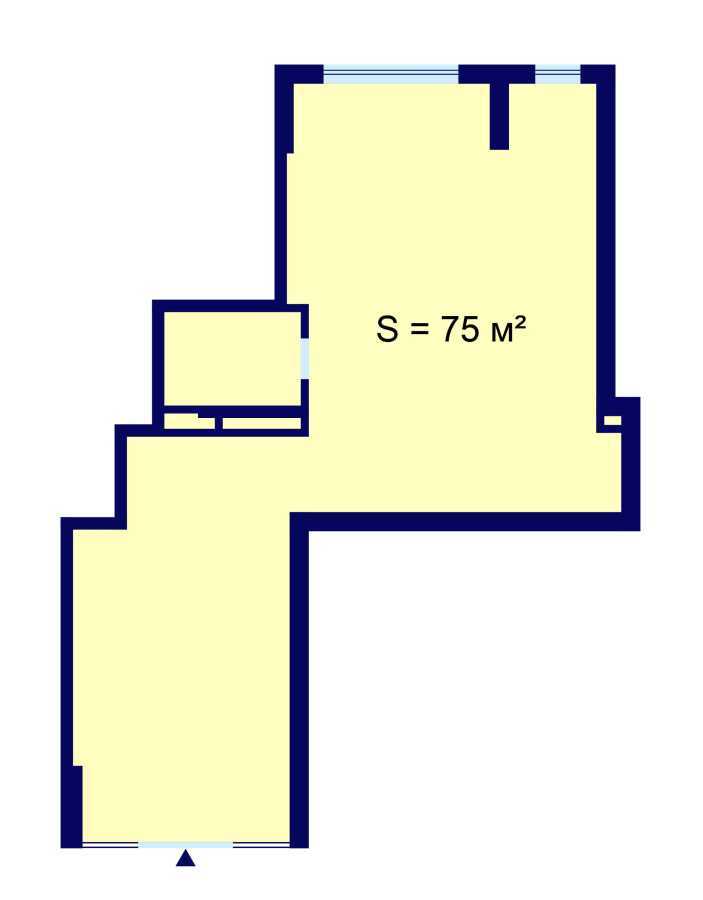 Аренда другого торгового помещения 75 м², Тираспольська, 52
