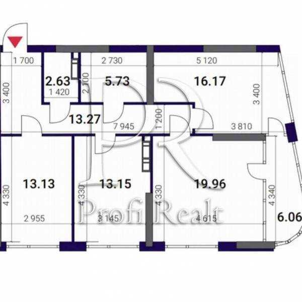 Продаж 3-кімнатної квартири 90 м², Причальна вул., 10