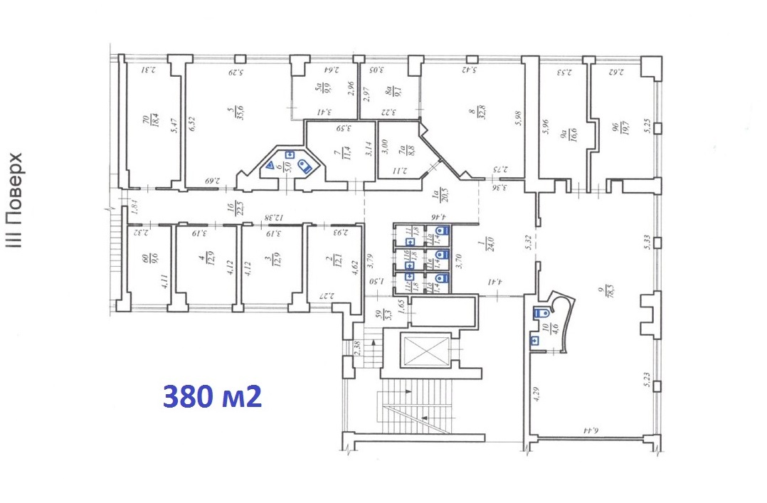 Аренда офиса 570 м², Верхний Вал ул., 72