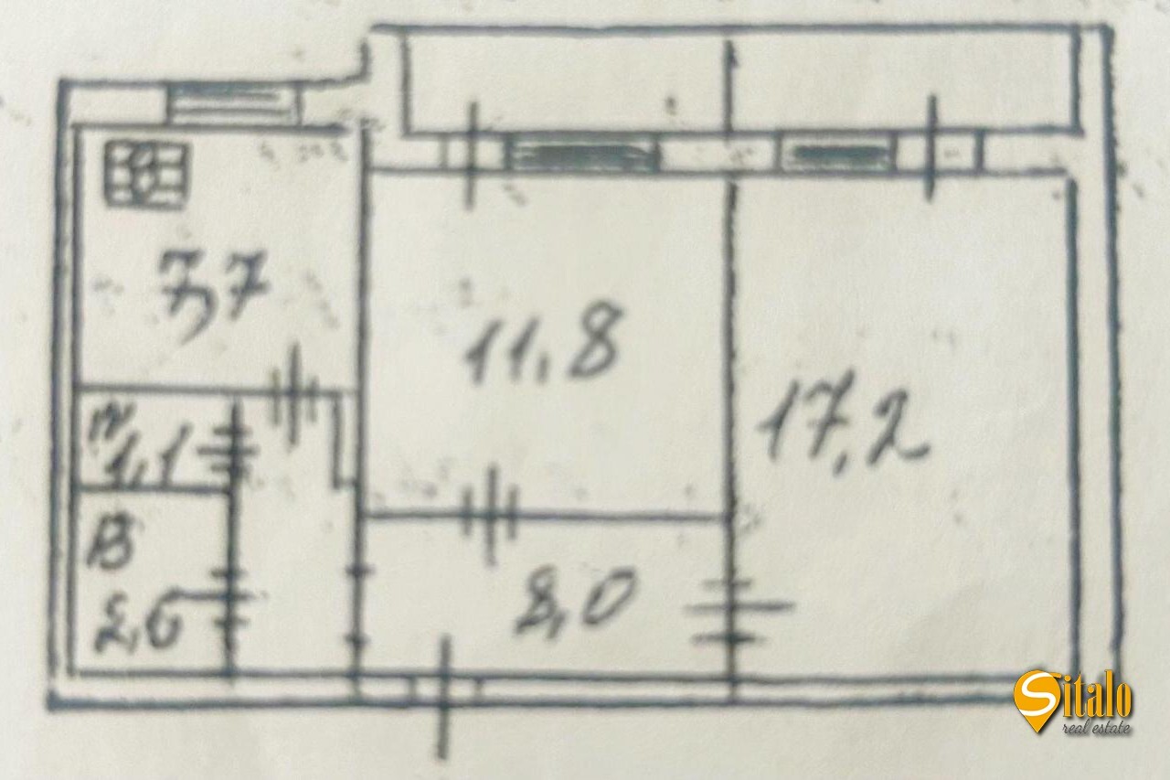 Продаж 2-кімнатної квартири 51.4 м², Прирічна вул., 17Г