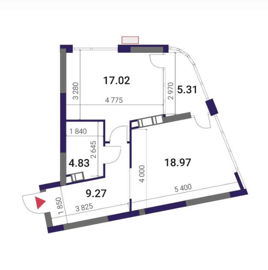 Продаж 1-кімнатної квартири 56 м², Причальна вул., 8