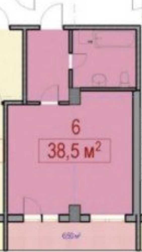 Оренда 1-кімнатної квартири 38.5 м², Глибочицька вул., 17