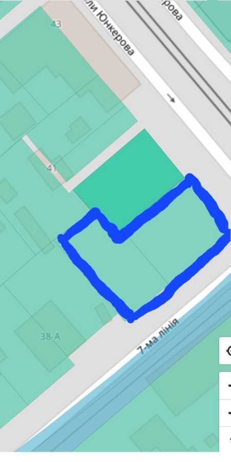 Продаж ділянки під індивідуальне житлове будівництво 20 соток, Миколи Юнкерова вул.