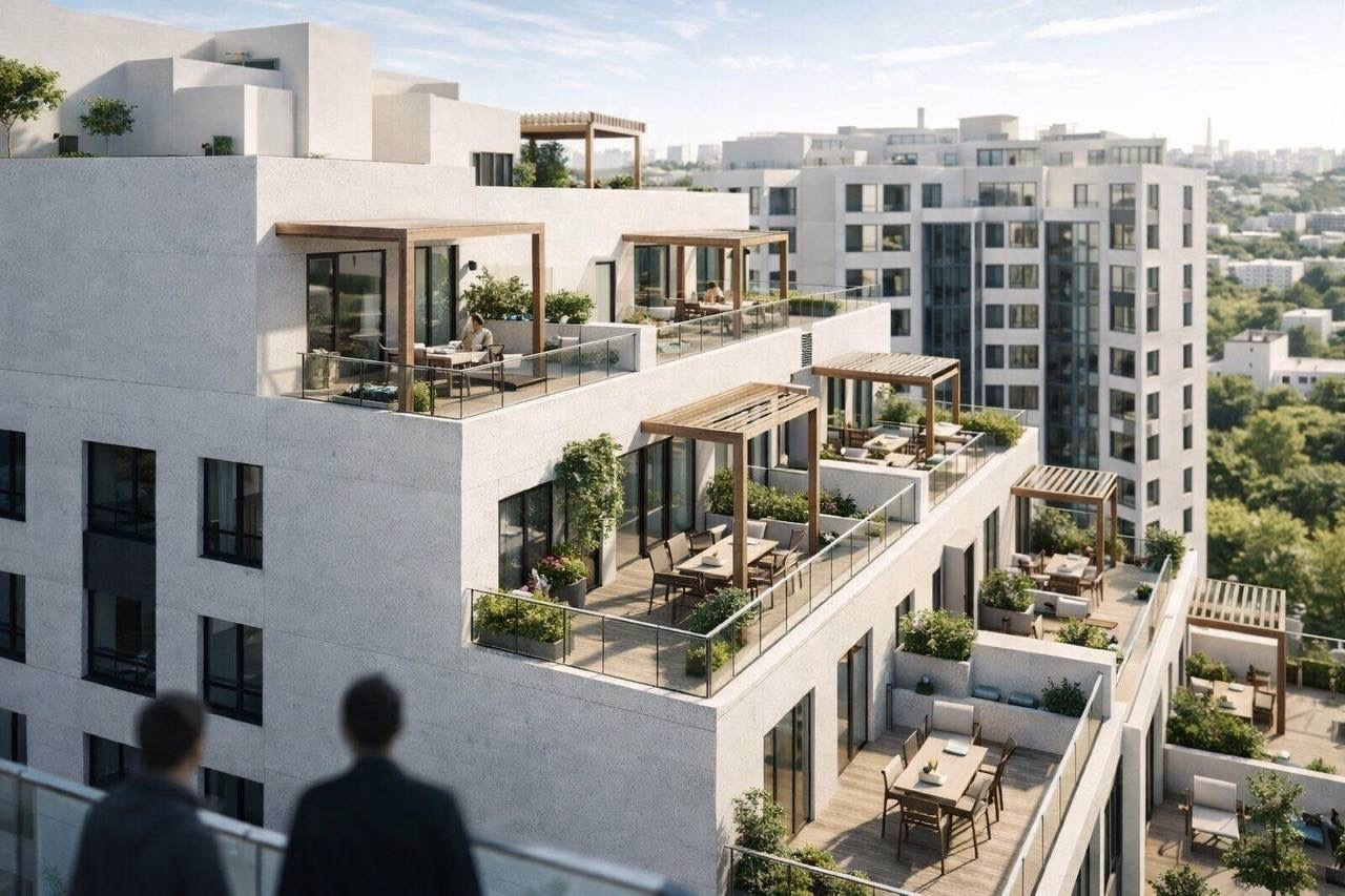 Продаж 1-кімнатної квартири 45 м²